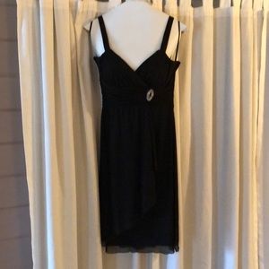 Black cocktail dress